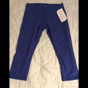 Blue yogi pants